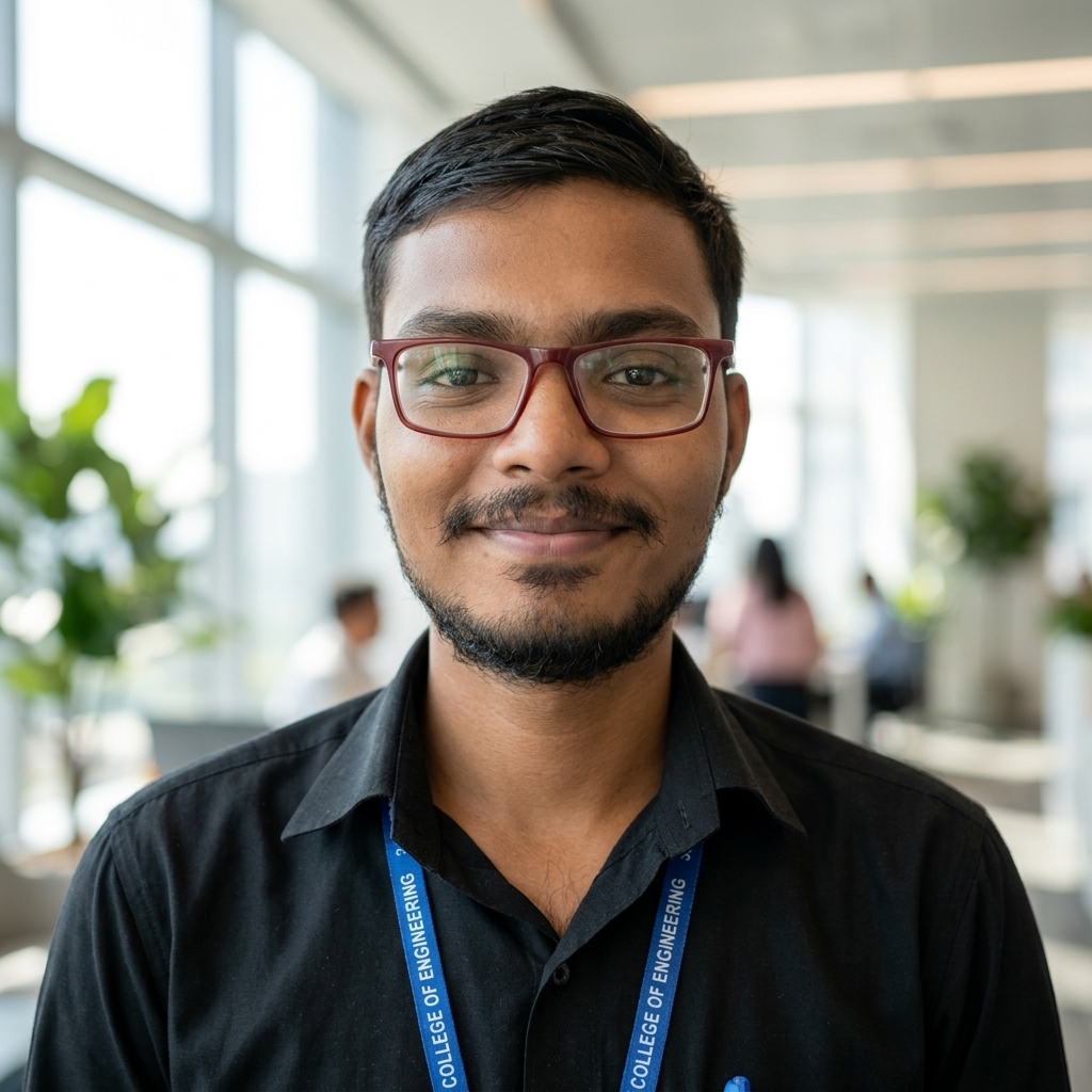 Vinayak's professional headshot